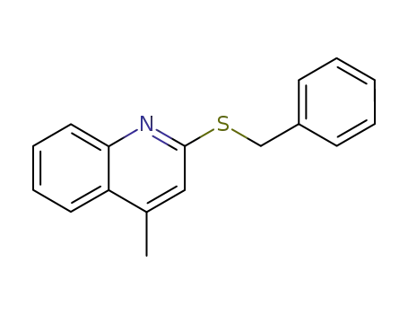 2-(benzylsulfanyl)-4-methylquinoline