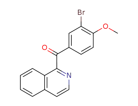 (3-Bromo-4-methoxyphenyl)(isoquinolin-1-yl)methanone