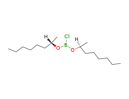 Molecular Structure of 101432-92-2 (chloro-bis(1-methylheptoxy)borane)