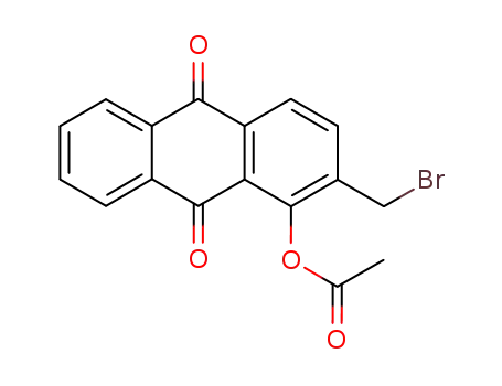 1-acetoxy-2-bromomethyl-anthraquinone
