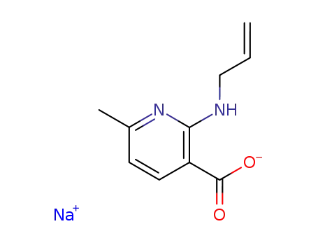 2-allylamino-6-methylnicotinic acid sodium salt