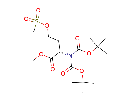 methyl (2S)-2-[bis(tert-butoxycarbonyl)amino]-4-methylsulfonyloxybutanoate