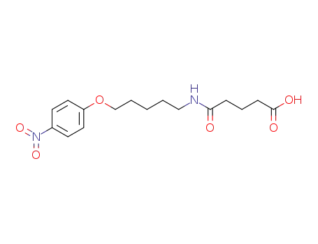 <i>N</i>-[5-(4-nitro-phenoxy)-pentyl]-glutaramic acid