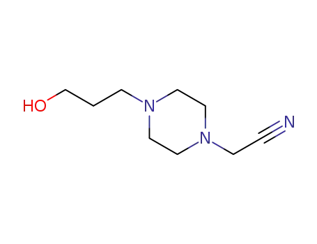 1-Piperazineacetonitrile,4-(3-hydroxypropyl)-(6CI,9CI)