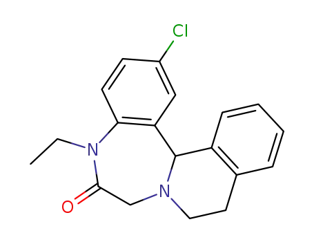 2-クロロ-5-エチル-5,9,10,14b-テトラヒドロイソキノ[2,1-d][1,4]ベンゾジアゼピン-6(7H)-オン