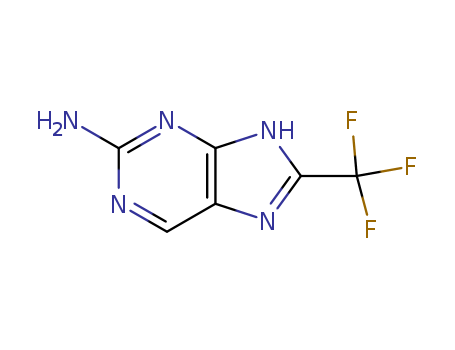 9H-Purin-2-amine,8-(trifluoromethyl)- cas  10179-89-2
