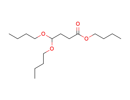 Molecular Structure of 101443-57-6 (Butyl 4,4-dibutoxybutanoate)