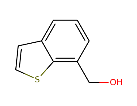 Molecular Structure of 51830-53-6 (1-benzothien-7-ylmethanol)