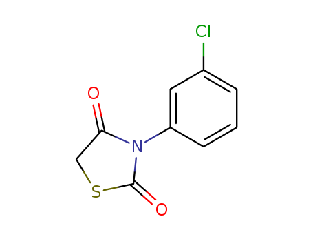2,4-Thiazolidinedione,3-(3-chlorophenyl)- cas  1013-68-9