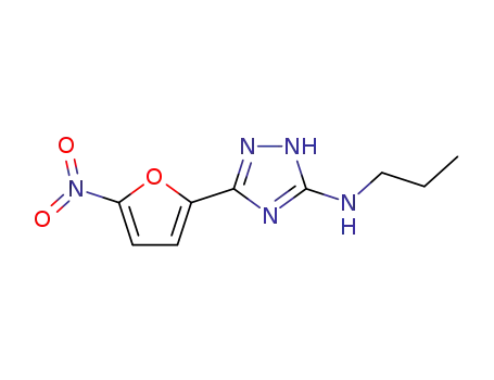s-Triazole, 5-propylamino-3-(5-nitro-2-furyl)-