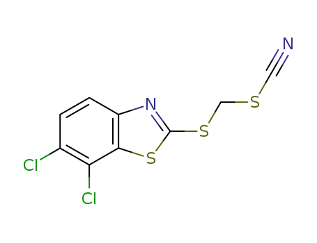 2-(6,7-Dichlorbenzthiazolyl)thiomethylthiocyanat