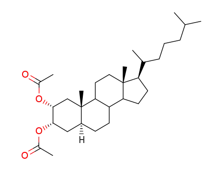 Acetic acid (2R,3S,5S,10S,13R,17R)-3-acetoxy-17-(1,5-dimethyl-hexyl)-10,13-dimethyl-hexadecahydro-cyclopenta[a]phenanthren-2-yl ester