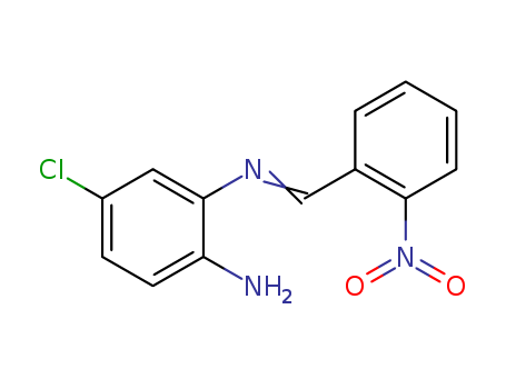 1,2-Benzenediamine,4-chloro-N2-[(2-nitrophenyl)methylene]- cas  10173-61-2