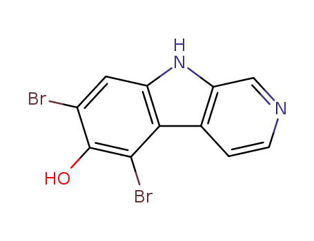 Molecular Structure of 101927-49-5 (7-bromoeudistomine D)