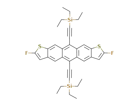 2,8-difluoro-5,11-bis(triethylsilylethynyl)anthra[2,3-b:7,6-b']dithiophene