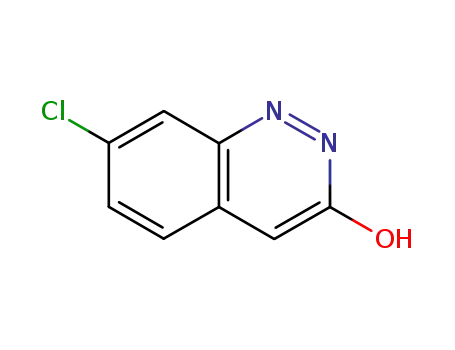 Molecular Structure of 101494-93-3 (7-Chlorocinnolin-3-ol)