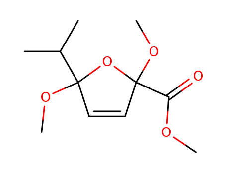 5-isopropyl-2,5-dimethoxy-2,5-dihydro-furan-2-carboxylic acid methyl ester