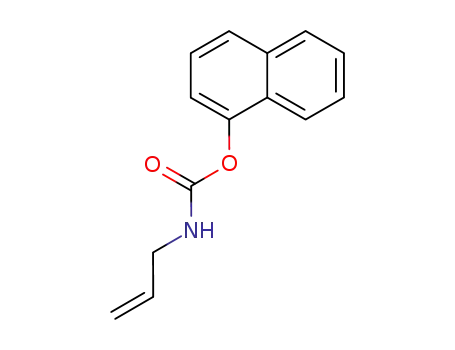 Molecular Structure of 10491-28-8 (naphthalen-1-yl N-prop-2-enylcarbamate)
