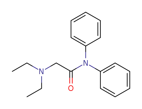Molecular Structure of 101784-86-5 (2-diethylamino-N,N-diphenyl-acetamide)