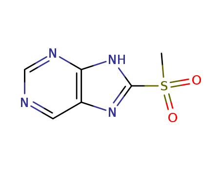 9H-Purine,8-(methylsulfonyl)- cas  10179-91-6