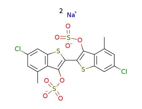 Molecular Structure of 3875-72-7 (Vat Red 1, Solubilized)