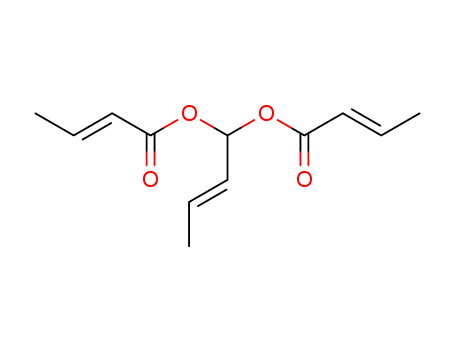 2-Butenoic acid,2-butenylidene ester, (E,E,E)- (8CI,9CI)