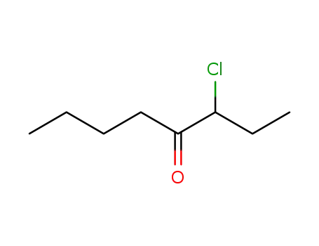 Molecular Structure of 101251-85-8 (4-Octanone,  3-chloro-)