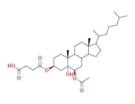 5α-콜레스탄-3β,5,6β-트리올 6-아세테이트 3-(숙신산수소)
