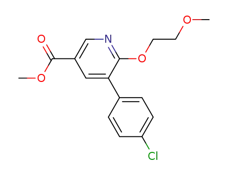 5-(4-클로로페닐)-6-(2-메톡시에톡시)니코틴산 메틸 에스테르