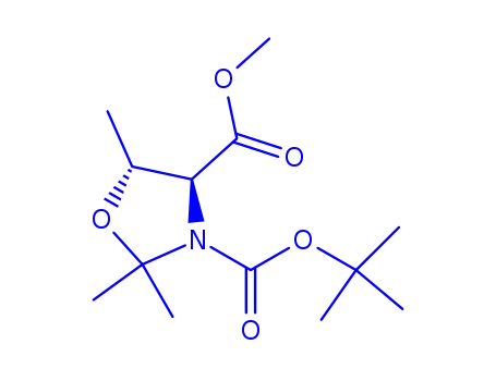 3-(tert-butyl) 4-methyl (4S,5R)-2,2,5-trimethyloxazolidine-3,4-dicarboxylate