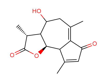 Molecular Structure of 10180-88-8 (hydroxyachillin)