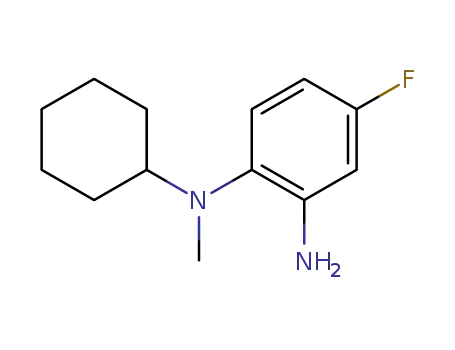 N~1~-Cyclohexyl-4-fluoro-N~1~-methyl-1,2-benzenediamine
