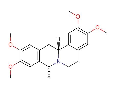 Molecular Structure of 6899-65-6 ((8R,13aR)-2,3,10,11-tetramethoxy-8-methyl-5,8,13,13a-tetrahydro-6H-isoquino[3,2-a]isoquinoline)