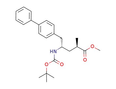 (2R,4S)-5-biphenyl-4-yl-4-tert-butoxycarbonylamino-2-methylpentanoic acid methyl ester