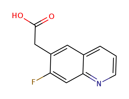 2-(7-플루오로퀴놀린-6-일)아세트산