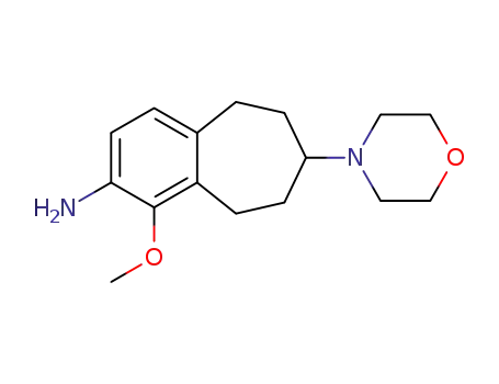 1-methoxy-7-(morphoin-4-yl)-6,7,8,9-tetrahydro-5H-benzo[a]cyclohepten-2-ylamine