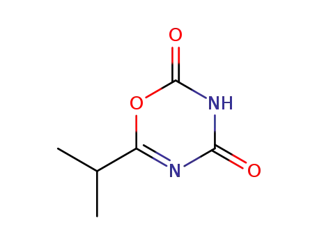 2H-1,3,5-Oxadiazine-2,4(3H)-dione,  6-(1-methylethyl)-
