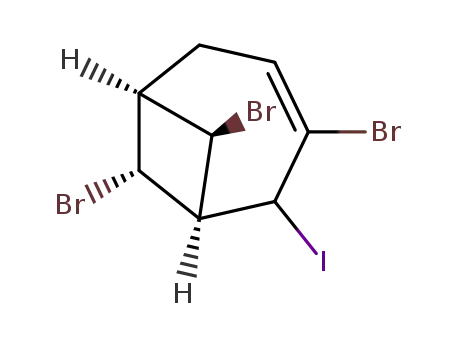 3,exo-7,syn-8-Tribrom-2-iodbicyclo<4.1.1>oct-3-ene