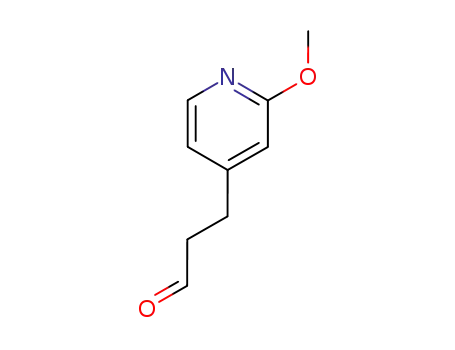 3-(2-methoxy-4-pyridyl)propionaldehyde