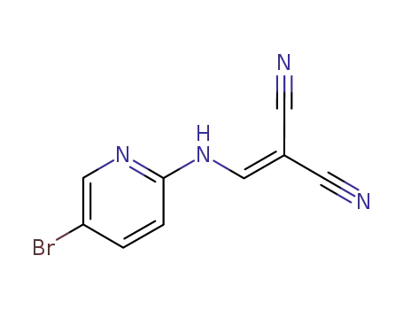 2-[(5-Bromo-pyridin-2-ylamino)-methylene]-malononitrile