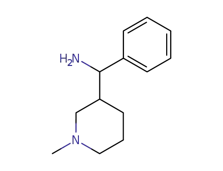Molecular Structure of 101997-43-7 (1-(1-methylpiperidin-3-yl)-1-phenylmethanamine)