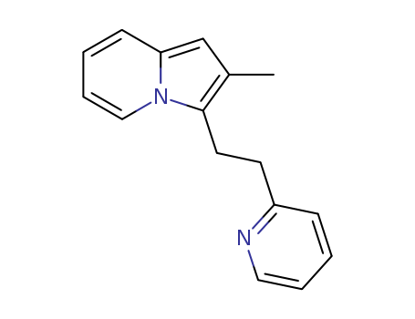 2-METHYL-3-(2-(PYRIDIN-2-YL)-ETHYL)-INDOLIZINE