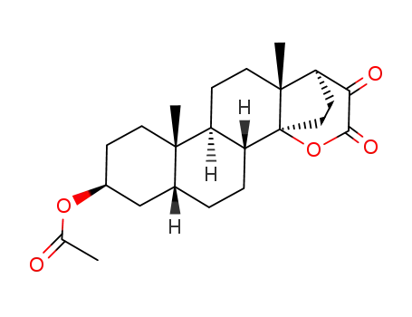 3β-Acetoxy-20-oxo-5β,14β-pregnan-21,14-lacton