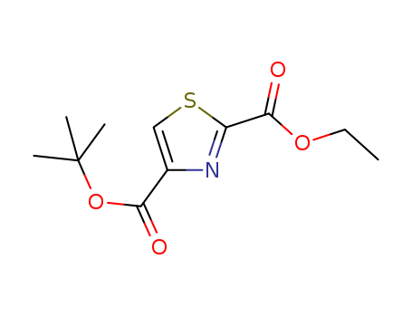 2,4-Thiazoledicarboxylic acid, 4-(1,1-dimethylethyl) 2-ethyl ester