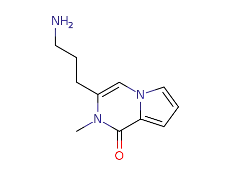 3-(3-aminopropyl)-2-methylpyrrolo<1,2-a>pyrazin-1-(2H)-one