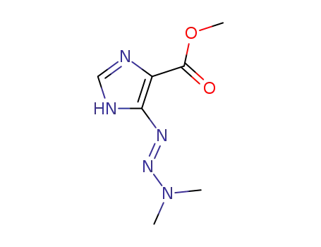 Molecular Structure of 10197-64-5 (methyl (5Z)-5-(dimethylaminohydrazinylidene)imidazole-4-carboxylate)