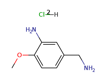 5-(aminomethyl)-2-methoxyaniline,dihydrochloride