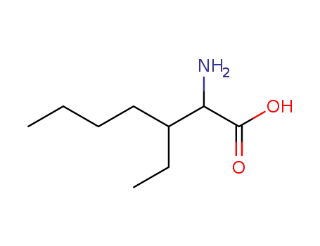 Molecular Structure of 102450-66-8 (2-AMINO-3-ETHYL-HEPTANOIC ACID)