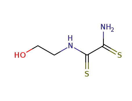 Molecular Structure of 10197-42-9 (N-(2-hydroxyethyl)ethanebis(thioamide))