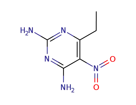 6-ethyl-5-nitro-pyrimidine-2,4-diyldiamine